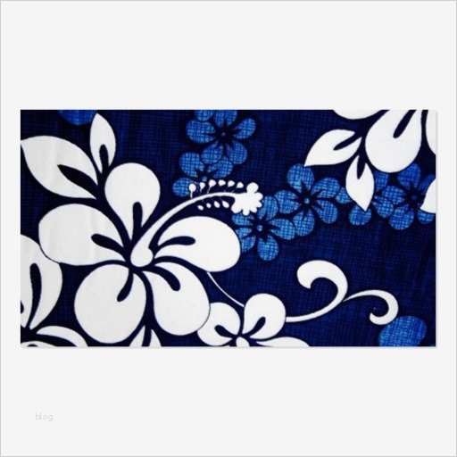 Blau Kündigung Vorlage Großartig Blau Aloha Hawaii Blumen Visitenkarten