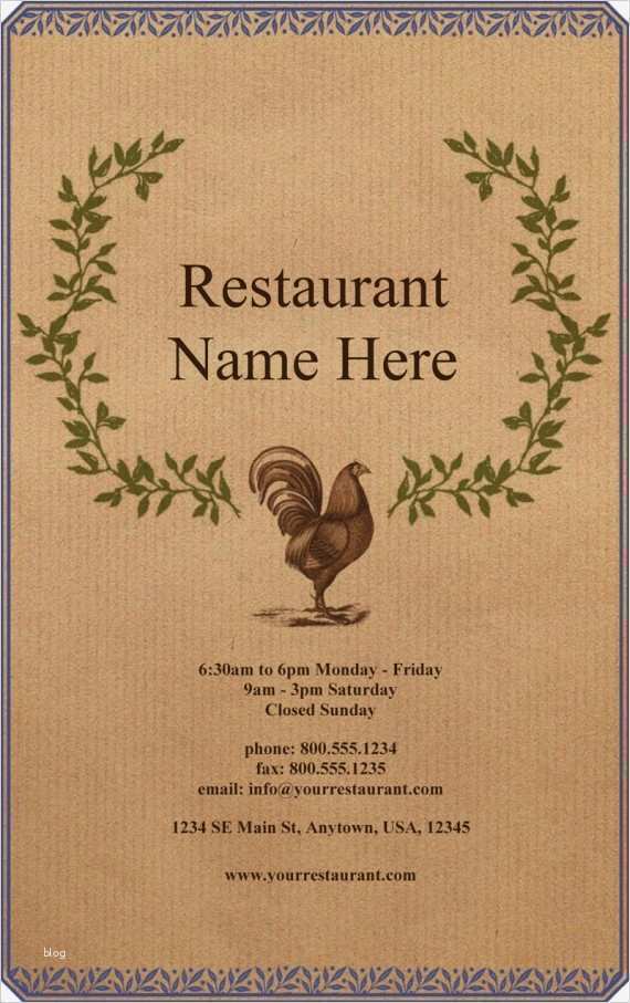 Blog Vorlagen Kostenlos Süß Getränkekarte Vorlage Word – Kostenlos Vorlagen