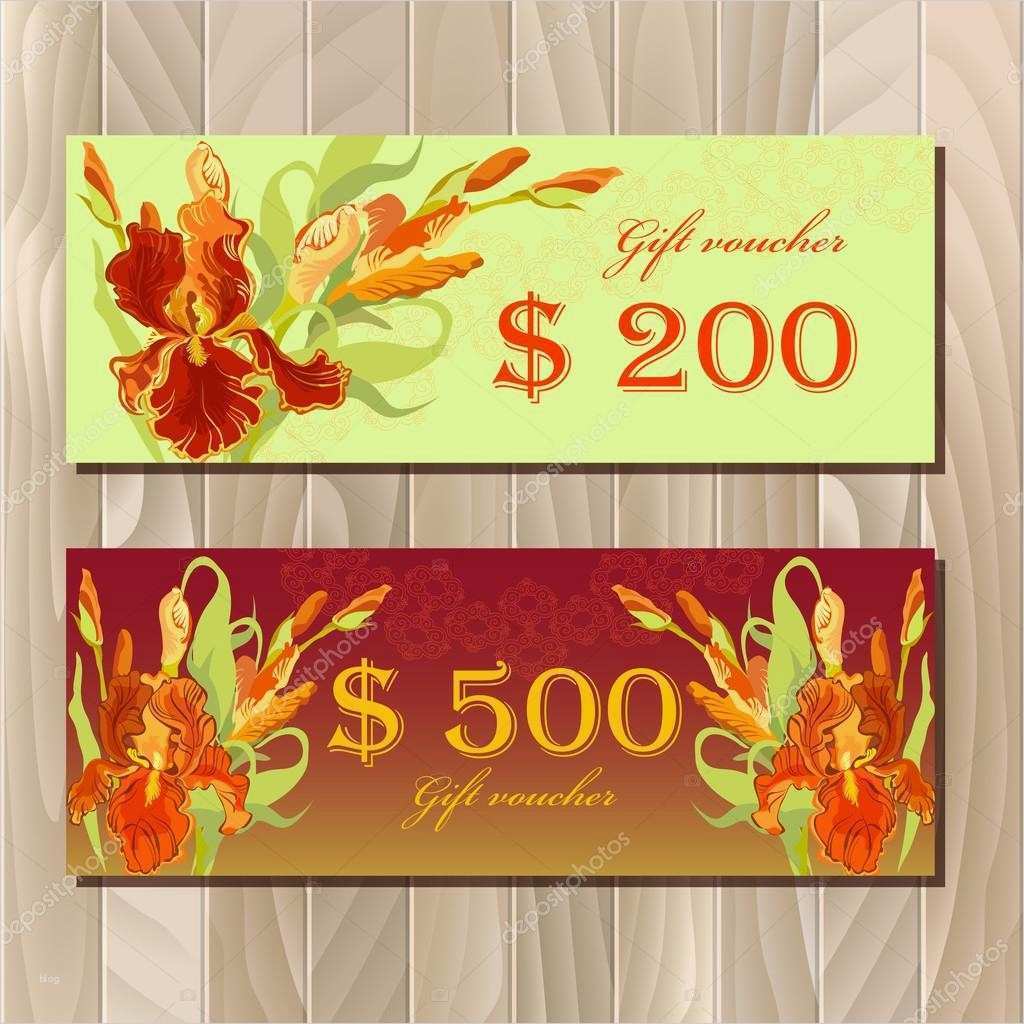 Blumen Gutschein Vorlage Elegant Fein Druckbare Weihnachten Geschenkgutschein Ideen