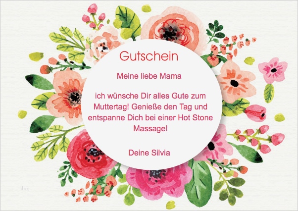 Blumen Gutschein Vorlage Großartig Beispiele Für Selbst Erstellte Gutscheine