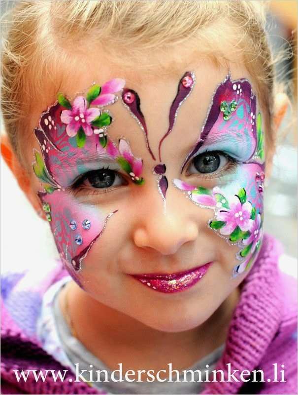 Blumen Schminken Vorlagen Süß Kinderschminken Kinderschminken