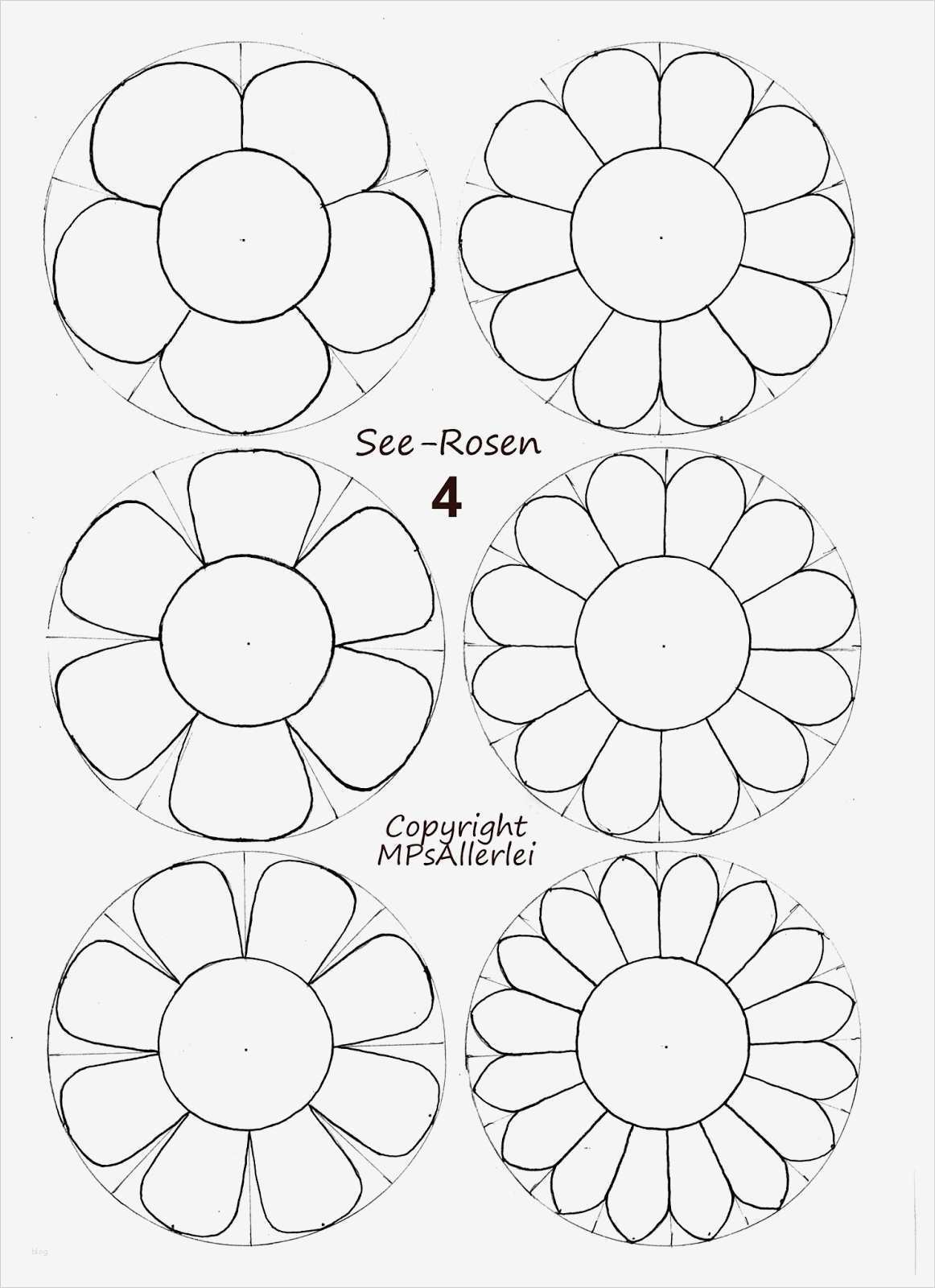 Blumen Vorlagen Zum Ausschneiden Genial Blume Basteln Wasser Aufgeht Blumen Dekoration Ideen