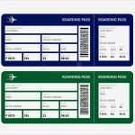 Boarding Pass Vorlage Gut Boarding Pass Stock Vector Image Of Reception Vector