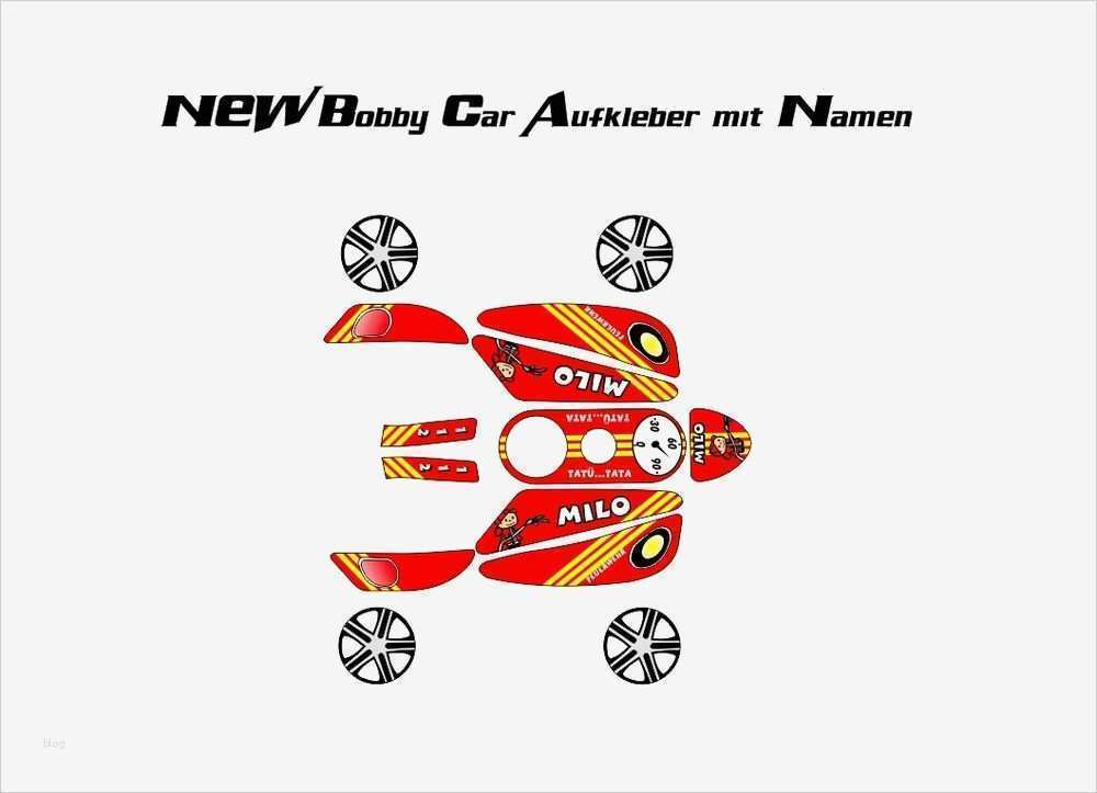 Bobby Car Aufkleber Vorlage Cool New Bobby Car Aufkleber Feuerwehr Mit Wunschname