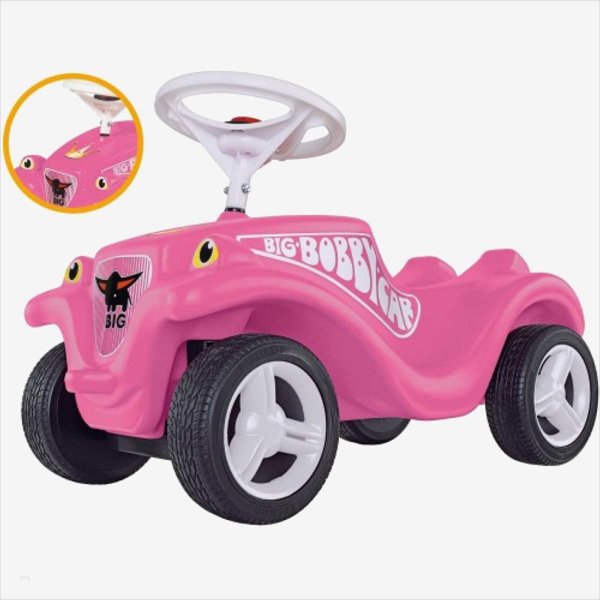 Bobby Car Aufkleber Vorlage Genial Simba Big Bobby Car Princess Pink Weiss Flüsterräder