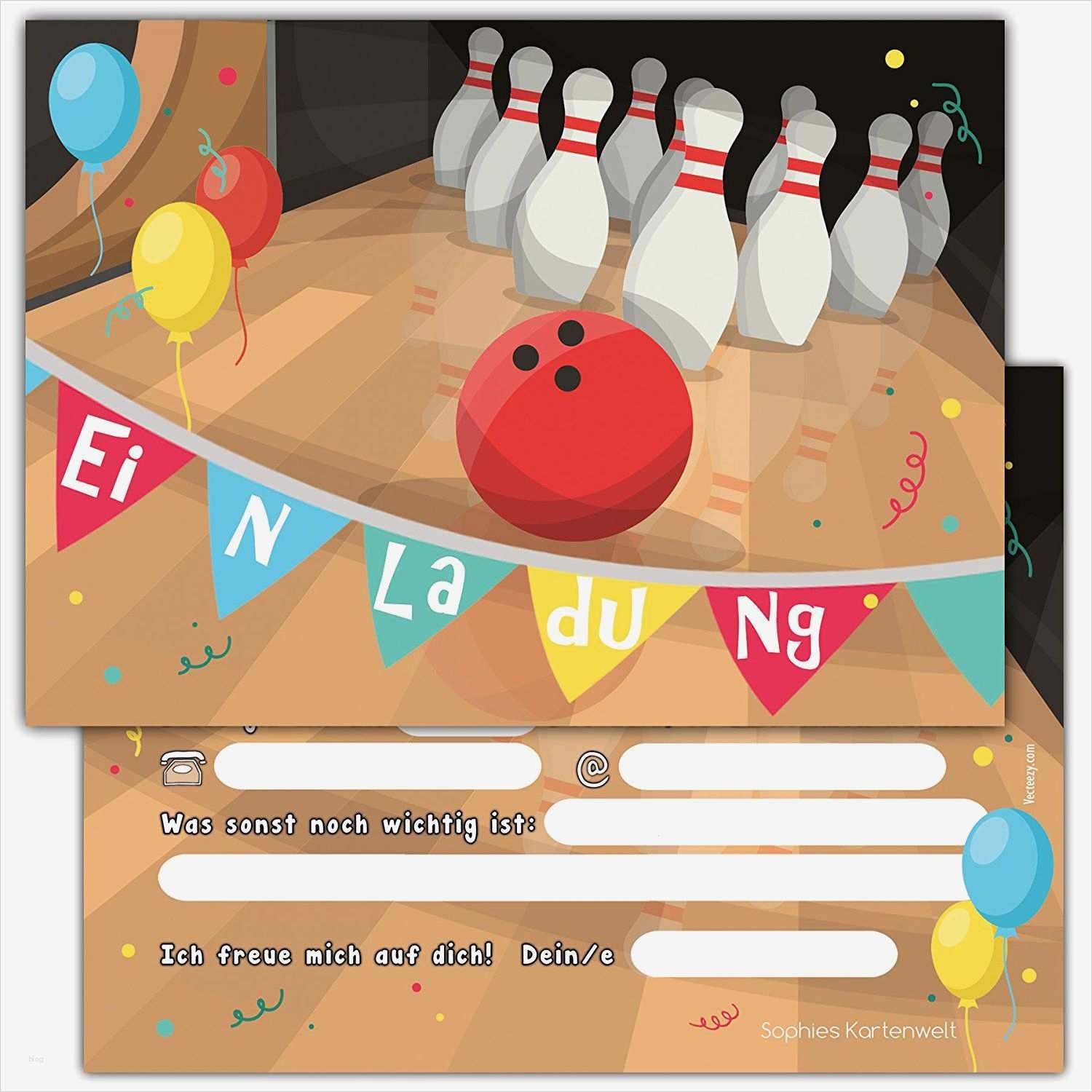 Bowling Einladung Vorlage Kostenlos Elegant Bowling Einladung Kostenlos
