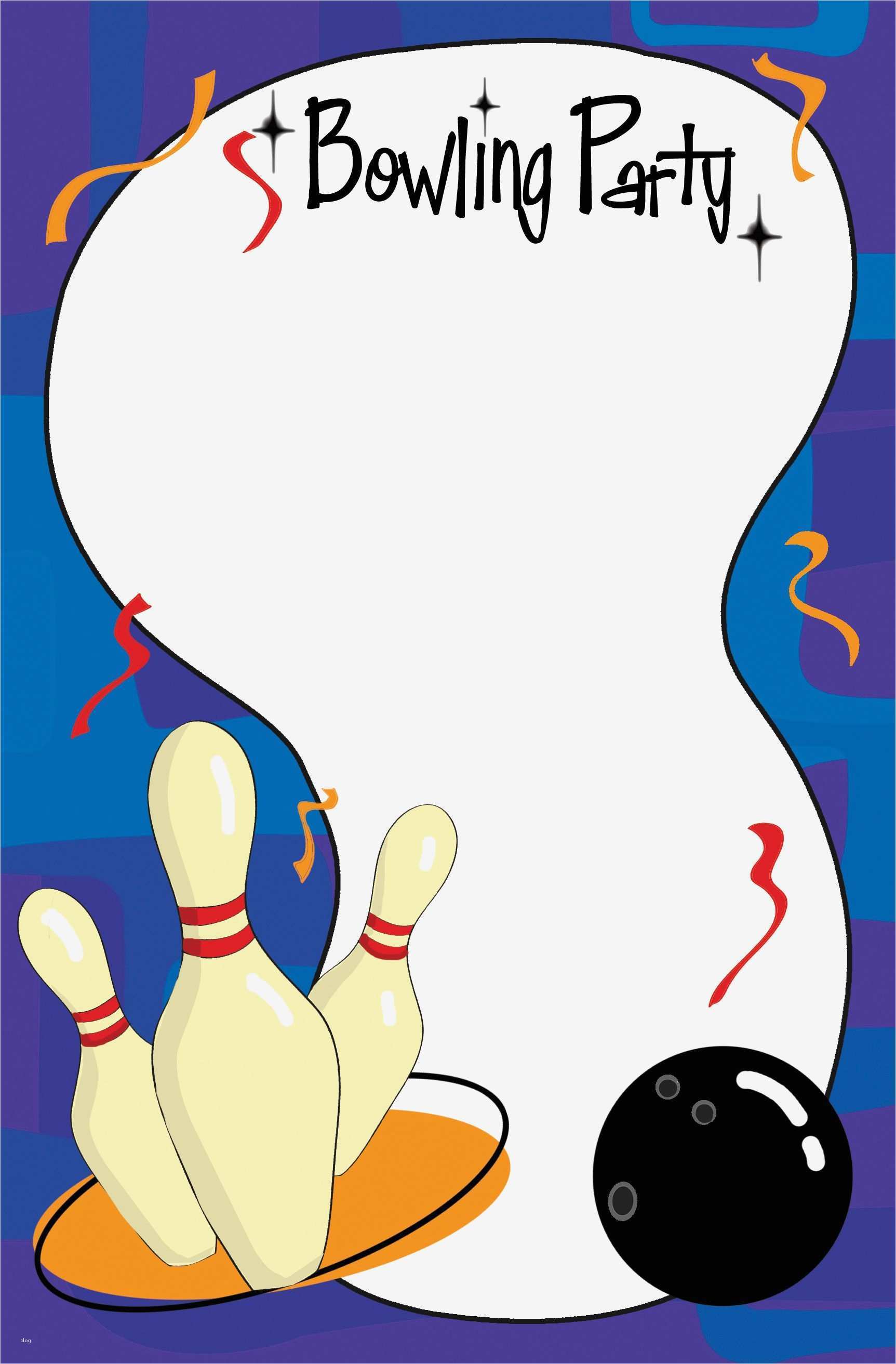 Bowling Einladung Vorlage Kostenlos Fabelhaft Einladung Bowling Kostenlos