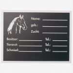 Boxenschilder Für Pferde Vorlagen Gut Stalltafel Pferd Boxenschilder & Warntafeln Krämer