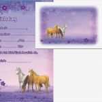 Boxenschilder Für Pferde Vorlagen Schönste Pferde Einladungskarten Zum Ausdrucken Kostenlos