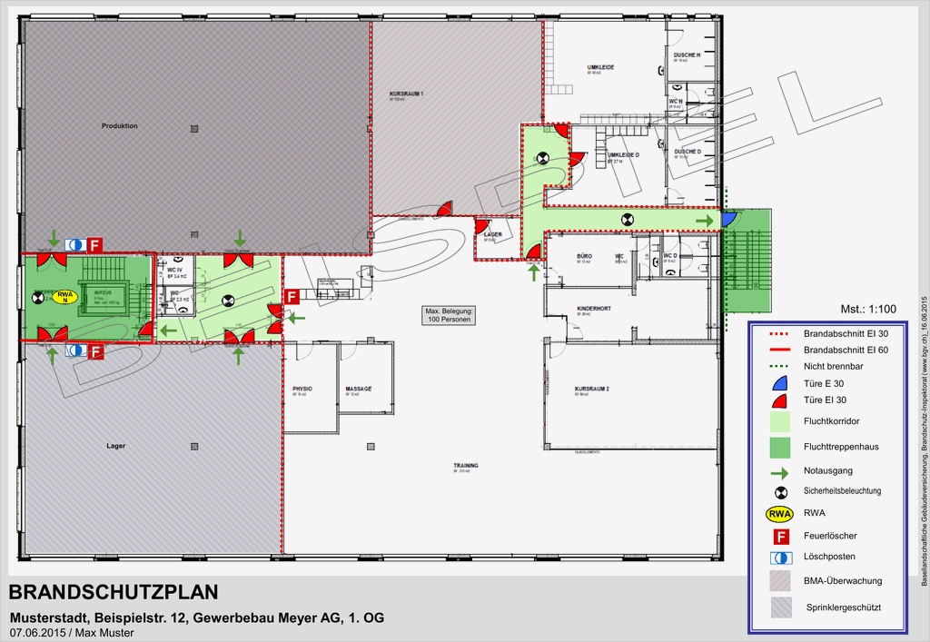 Brandschutzkonzept Vorlage Elegant Groß Brandschutzplan Vorlage Ideen Beispiel