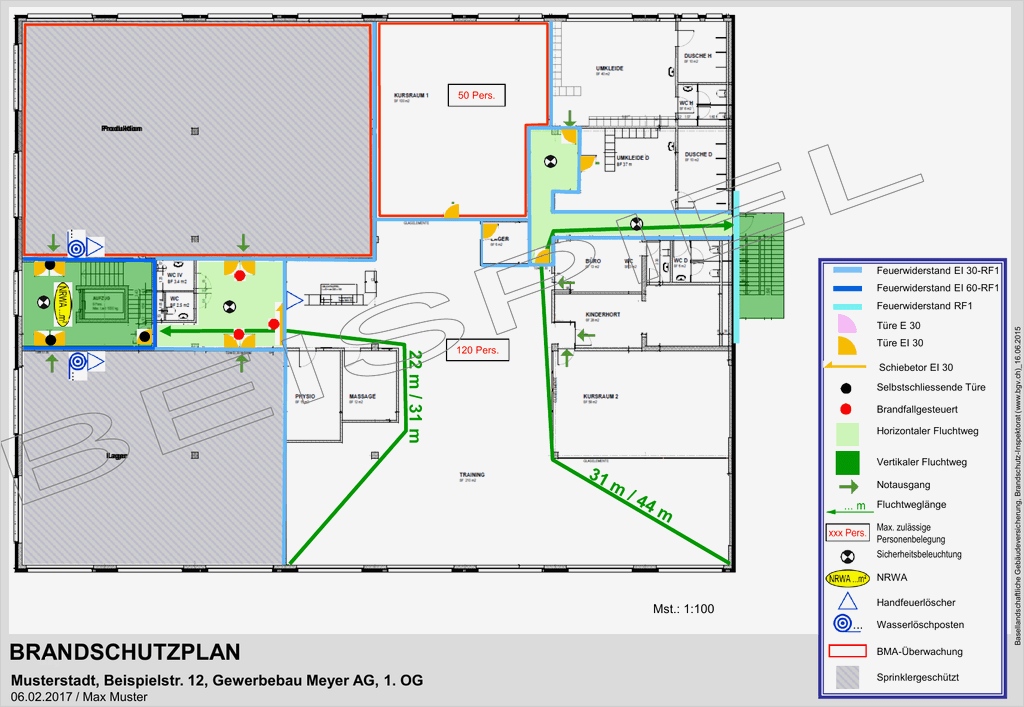 Brandschutzkonzept Vorlage Erstaunlich Groß Brandschutzplan Vorlage Ideen Beispiel