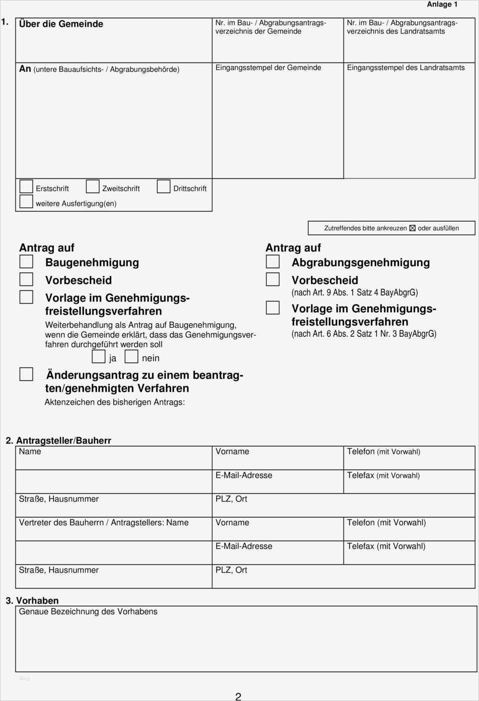 Brandschutzkonzept Vorlage Großartig Berühmt formular Vorlage Für Bauvorlagen Zeitgenössisch