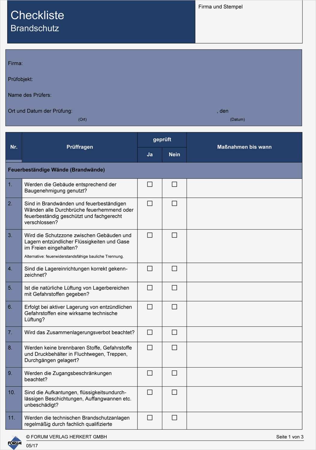 Brandschutzunterweisung Vorlage Erstaunlich Großartig Brandschutz Vorlage Zeitgenössisch Beispiel