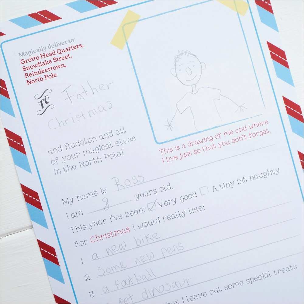 Brief An Den Weihnachtsmann Schreiben Vorlage Genial Brief An Den Weihnachtsmann Brief An Santa Vorlage nordpol