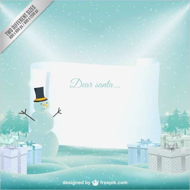Brief An Den Weihnachtsmann Schreiben Vorlage Neu Brief An Den Weihnachtsmann Vektor Vorlage