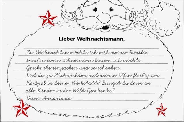 Brief An Den Weihnachtsmann Vorlage Elegant Der Brief An Den Weihnachtsmann – Digiconvert