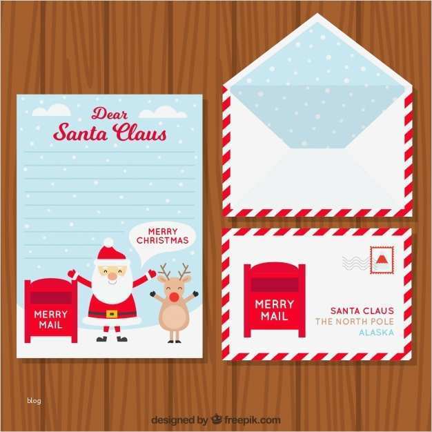 Brief An Den Weihnachtsmann Vorlage Erstaunlich Set Umschlag Mit Postkarte Und Brief Für Den