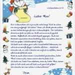 Brief An Den Weihnachtsmann Vorlage Fabelhaft Ein Brief Vom Weihnachtsmann