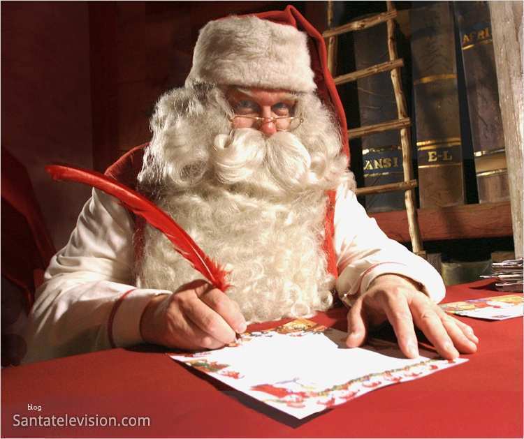 Brief vom Weihnachtsmann aus Lappland in Finnland – Brief