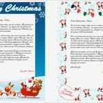 Brief An Den Weihnachtsmann Vorlage Süß Brief Vom Weihnachtsmann