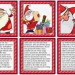 Brief An Den Weihnachtsmann Vorlage Süß Ideenreise Lesekarten Mit Dem Weihnachtsmann