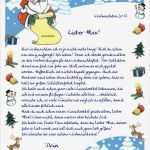 Brief An Den Weihnachtsmann Vorlage Wunderbar Ein Brief Vom Weihnachtsmann