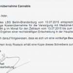 Brief An Krankenkasse Kostenübernahme Vorlage Einzigartig Brandenburg Vorläufige Kostenübernahme Für Apotheken