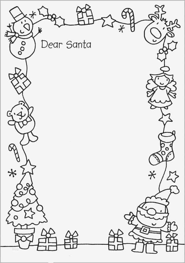 Brief Ans Christkind Vorlage Einzigartig Cartas Para Papá Noel Con Dibujos Navideños Para Colorear