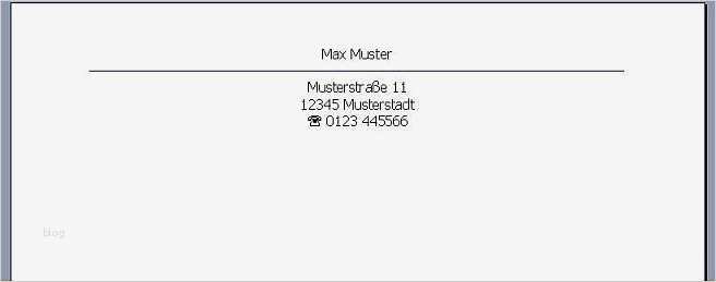Briefkopf Design Vorlagen Best Of Word Privater Briefkopf Online Im S L Z