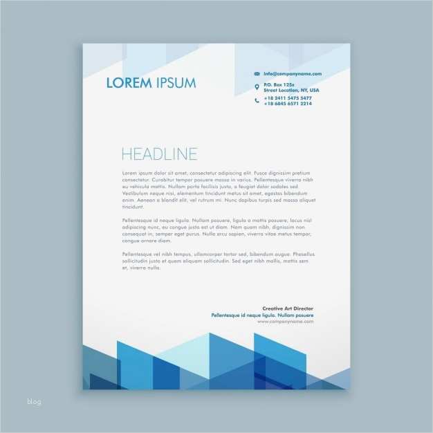Briefkopf Design Vorlagen Erstaunlich Moderne Briefkopf Vorlage