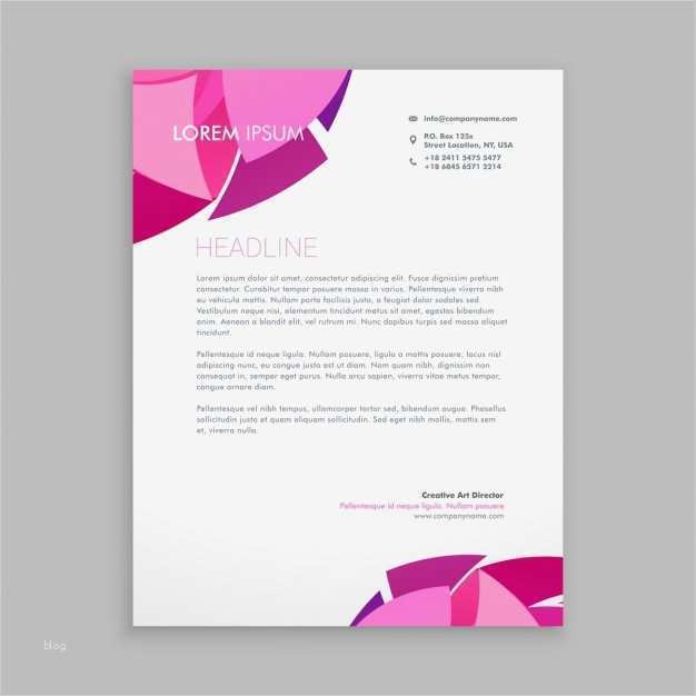 Briefkopf Design Vorlagen Genial Abstrakt Business Briefkopf Design