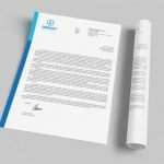 Briefkopf Design Vorlagen Schönste Corporate Letterhead Design Template Adobe Illustrator