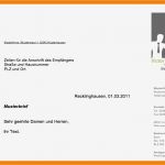 Briefkopf Kündigung Vorlage Süß 9 Briefkopf Muster