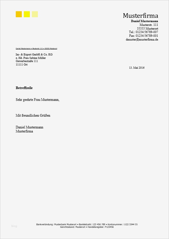 Briefkopf Vorlage Privat Elegant Kostenlose Word Briefkopf Vorlagen Herunterladen