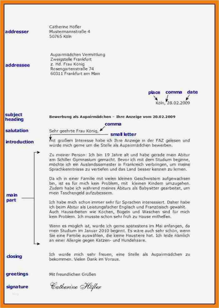 Briefkopf Vorlage Privat Süß 11 Brief Schreiben Muster