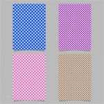 Briefpapier Vorlage Illustrator Best Of Retro Polka Dot Karte Hintergrund Vorlage Set Vektor