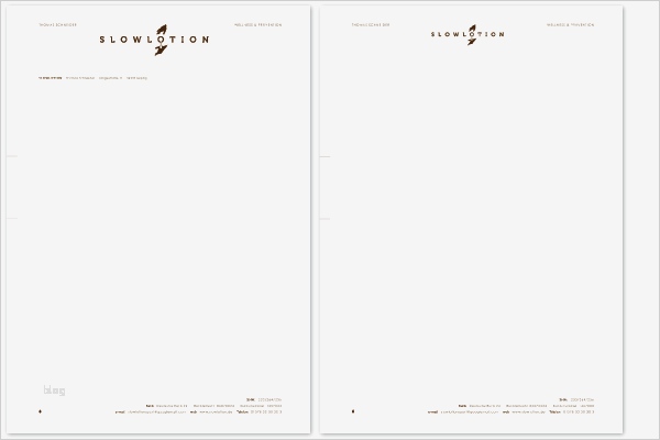 Briefpapier Vorlage Indesign Elegant Stiftdesign