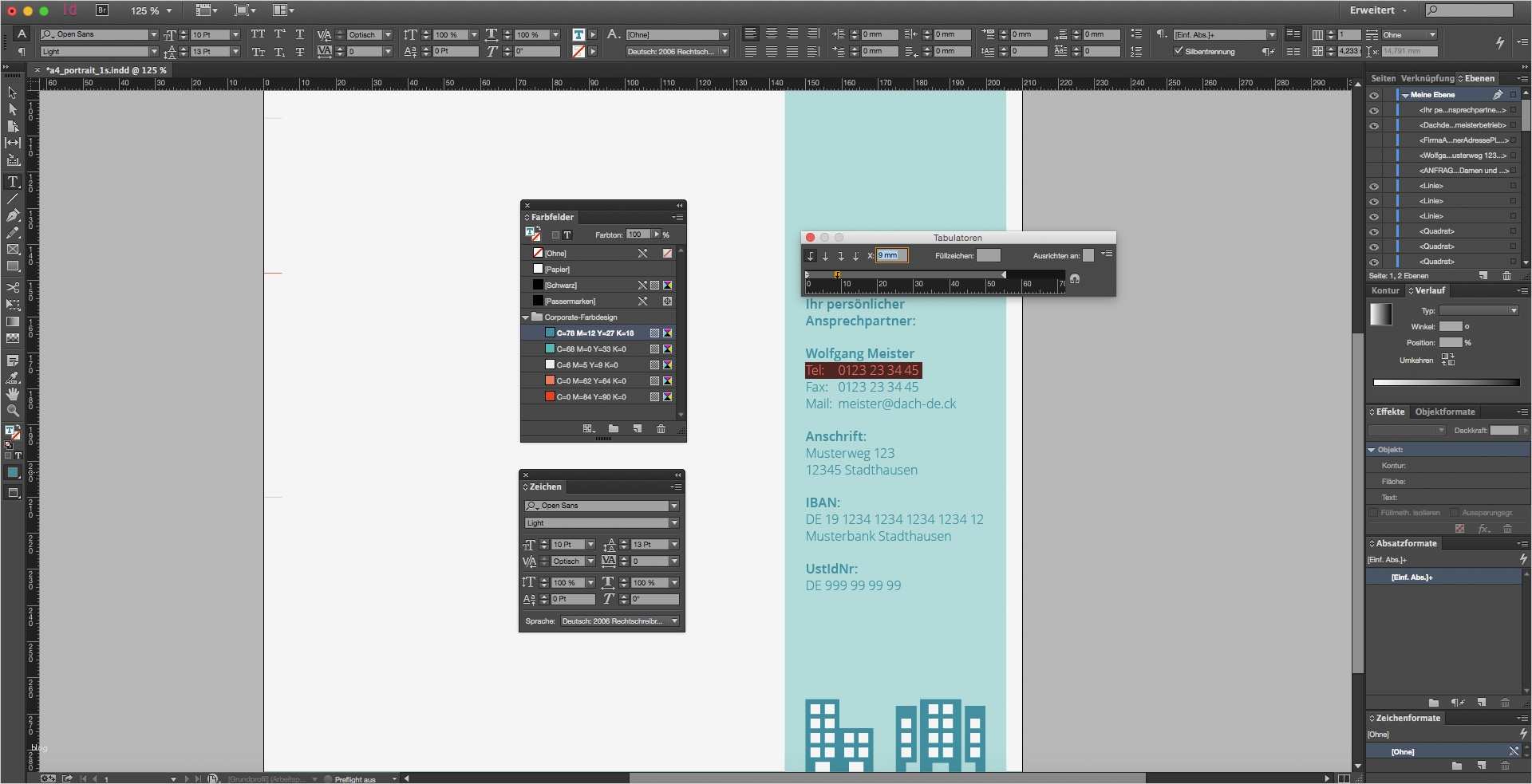 Briefpapier Vorlage Indesign Fabelhaft Einen Geschäftsbrief Erstellen Saxoprint Blog