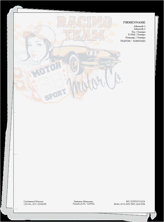 Briefpapier Vorlagen Kostenlos Inspiration A4 Briefpapier Design Vorlage Kostenlos Im Webshop