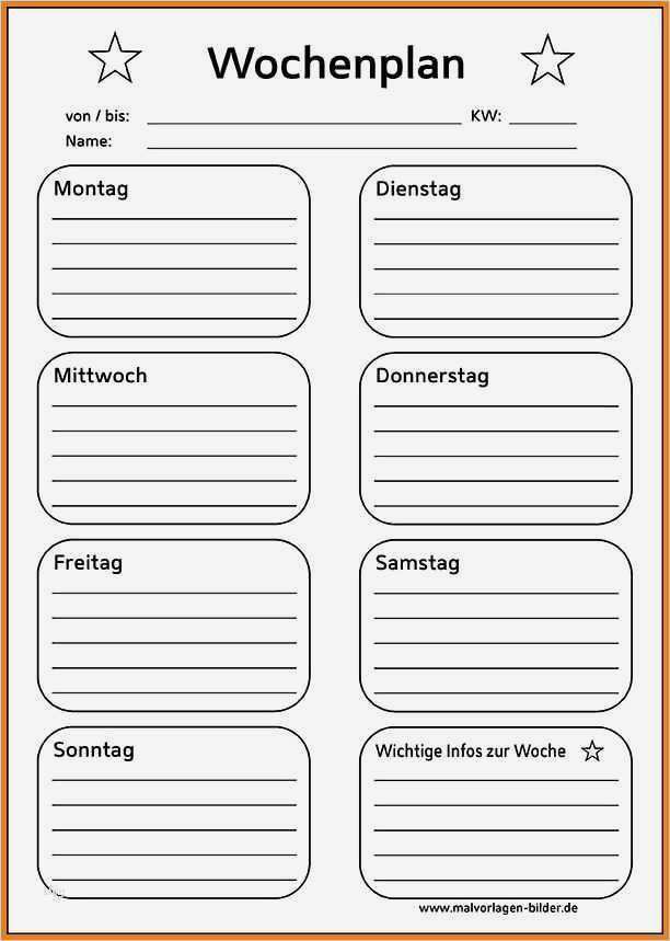Briefumschlag Vorlage Wunderbar Briefumschlag Vorlage Pdf Genial 8 Vorlagen Wochenplan