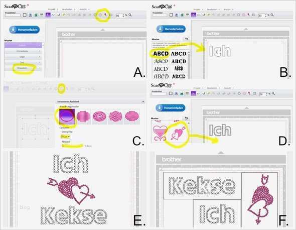 Brother Scanncut Vorlagen Genial Schürze Für Keks Fans Mit Dem Brother Scanncut Strass