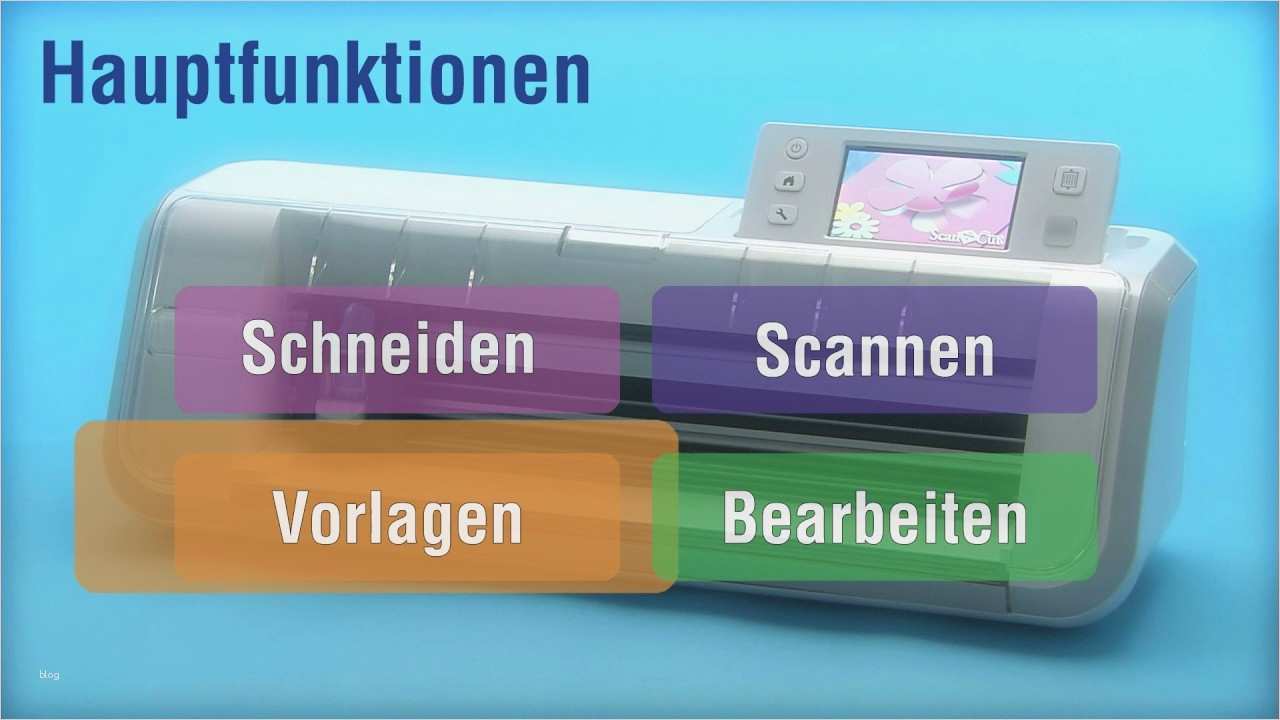 Brother Scanncut Vorlagen Schön Grundvorstellung Des Hobbyplotter Brother Scanncut Opitec