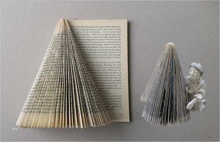 Buch Falten Vorlage Bewundernswert Diy Weihnachtsbaum Aus Buch Falten Handmade Kultur