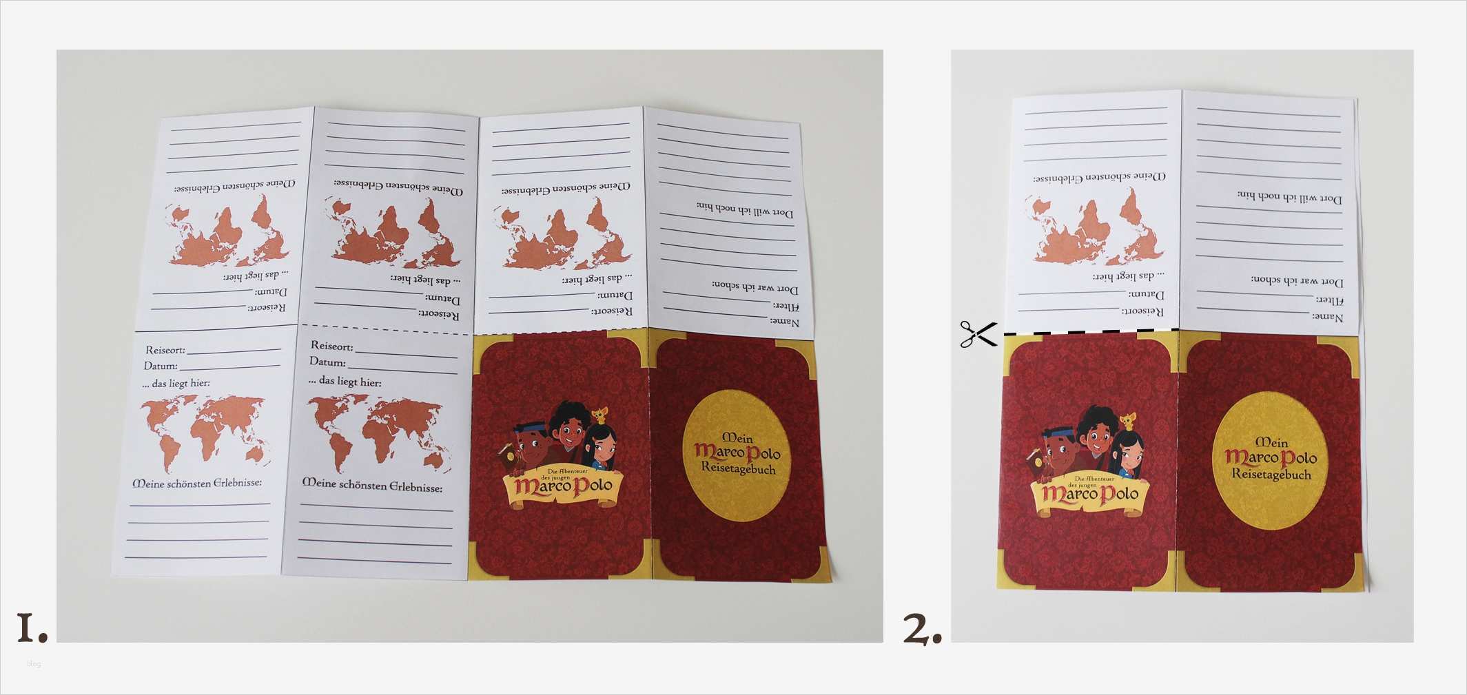 Buch Falten Vorlage Inspiration Buch Falten Schritt 01 Und 02 Die Abenteuer Des Jungen