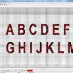 Buchstaben Nähen Vorlage Kostenlos Angenehm Das Kreuzstichprogramm – Teil 8 Buchstaben über Buchstaben