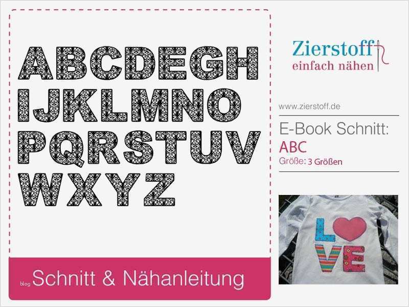 Buchstaben Nähen Vorlage Kostenlos Wunderbar Alphabet „abc“ Für Applikationen Auf Zierstoff