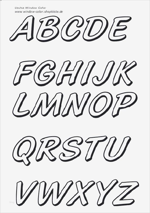 Buchstaben Vorlagen Schön sonstige Vorlagen 3