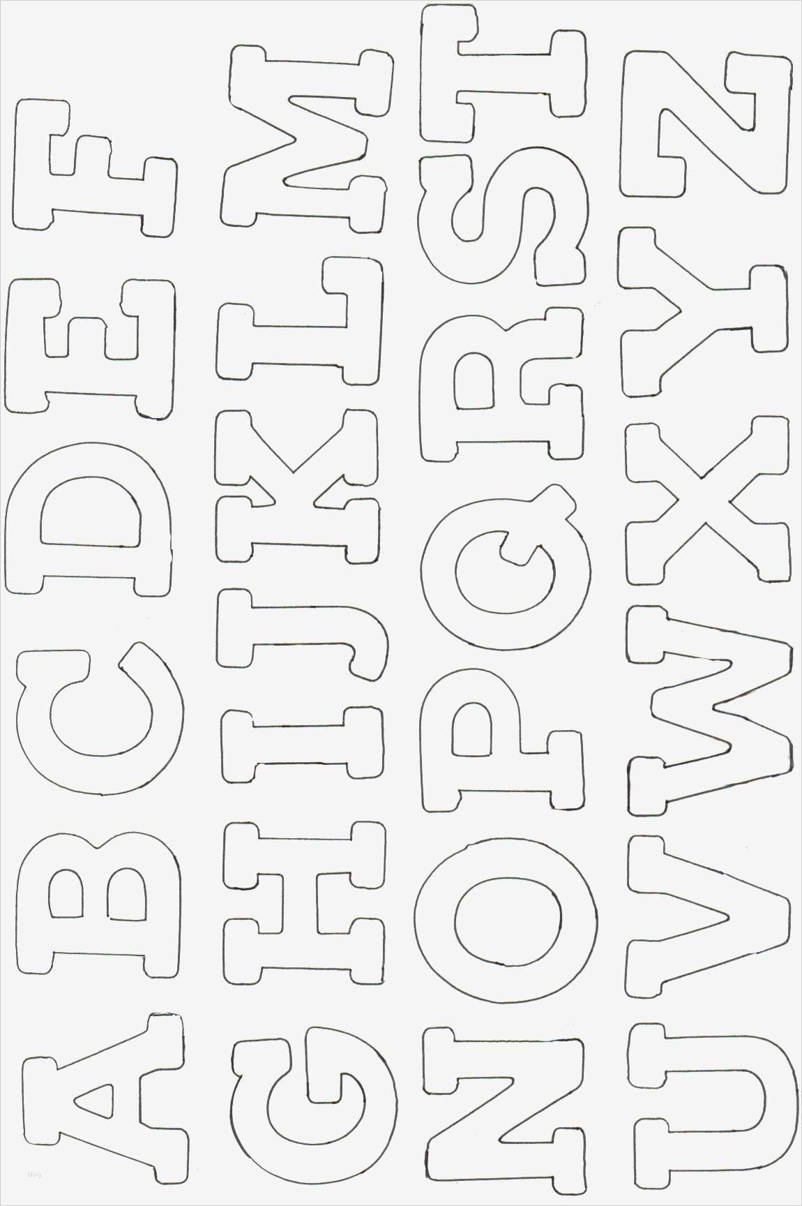 Buchstaben Vorlagen Zum Ausschneiden Luxus Buchstaben Zum Ausdrucken Und Ausschneiden
