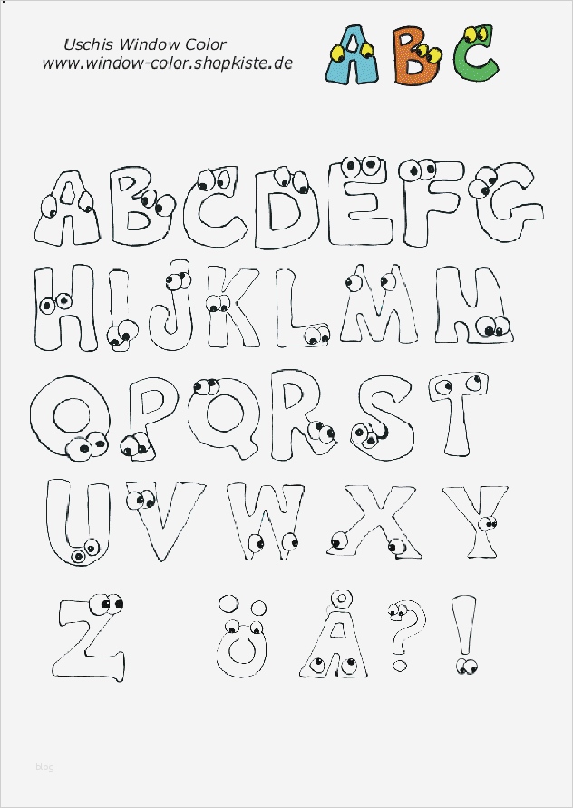 Buchstaben Vorlagen Zum Nähen Angenehm Windowcolor Malvorlagen Buchstaben