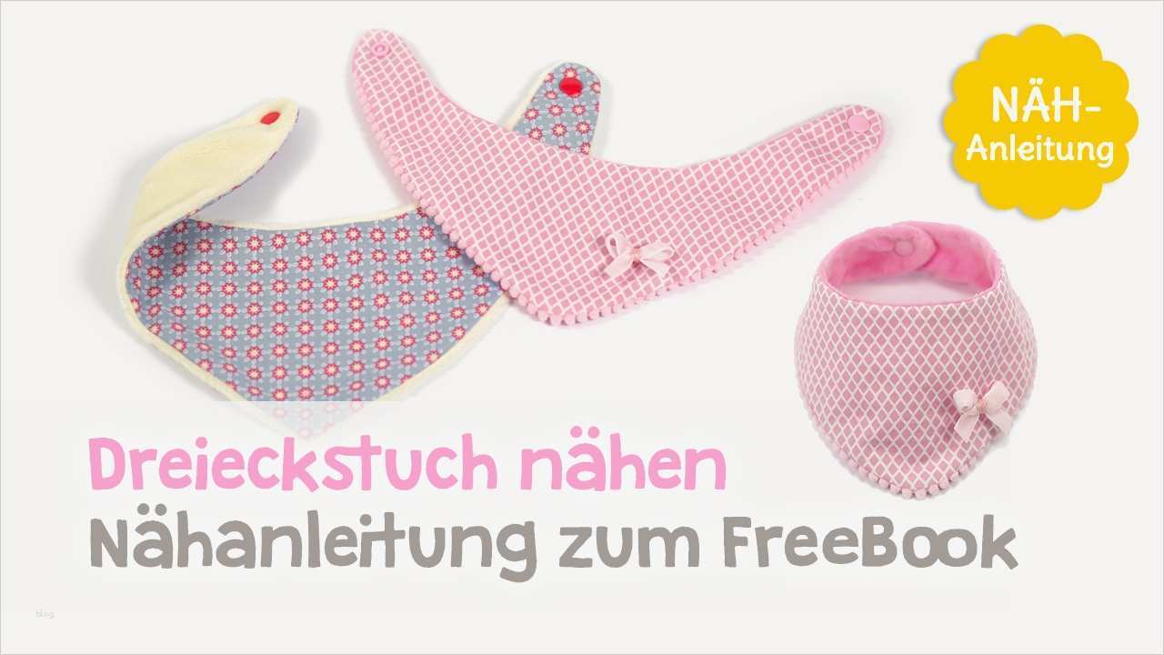 Buchstaben Vorlagen Zum Nähen Bewundernswert Kostenlose Video Nähanleitung Dreieckstuch Babyhalstuch